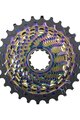 SRAM Fahrradkassette - CASSETTE XG-1290 D1 10-28 - Regenbogen/Schwarz