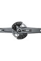 SRAM Kurbeln und Kettenblätter - GX EAGLE Q174 CL55 DUB MTB WIDE 175mm - Grau