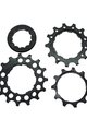 SRAM Kassettenkörbe - REPLACEABLE COGS PG-1210/1230 11T-13T-15T - Schwarz