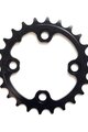 SRAM Kettenblatt - MTB 24T 64 AL3 BLAST BLACK 2X11 NO PIN - Schwarz