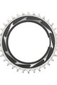 SRAM Kettenblatt - T-TYPE 34T  - Silber/Schwarz