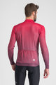 SPORTFUL Langarm Fahrradtrikot für den Winter - ROCKET THERMAL - Rot/Lila