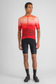 SPORTFUL Kurzarm Fahrradtrikot - FLOW SUPERGIARA - Rot