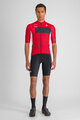 SPORTFUL Kurzarm Fahrradtrikot - BREAKOUT SUPERGIARA - Rot/Schwarz