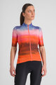 SPORTFUL Kurzarm Fahrradtrikot - FLOW SUPERGIARA - Rot/Blau