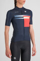 SPORTFUL Kurzarm Fahrradtrikot - GRUPPETTO - Blau/Rot