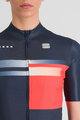 SPORTFUL Kurzarm Fahrradtrikot - GRUPPETTO - Blau/Rot