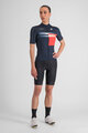 SPORTFUL Kurzarm Fahrradtrikot - GRUPPETTO - Blau/Rot