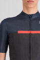 SPORTFUL Kurzarm Fahrradtrikot - PISTA - Blau/Schwarz