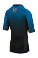 Kurzarm Fahrradtrikot - VERVE - Blau/Schwarz