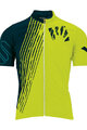 KARPOS Kurzarm Fahrradtrikot - GREEN FIRE - Gelb/Blau