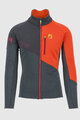 KARPOS Kapuzenpullover - VAL VIOLA FULL-ZIP - Grau/Rot