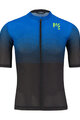 Kurzarm Fahrradtrikot - VAL VIOLA - Blau/Schwarz