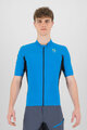 KARPOS Kurzarm Fahrradtrikot - PRALONGIA EVO - Blau