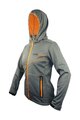 HAVEN Fahrrad-Thermojacke - THERMOTEC WOMEN - Grau/Orange