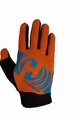 HAVEN Langfinger-Fahrradhandschuhe - PURE - Blau/Orange