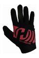 HAVEN Langfinger-Fahrradhandschuhe - PURE - Schwarz/Rosa