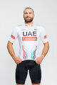 BONAVELO Kurzarm Fahrradtrikot - UAE 2024 - Weiß/Rot