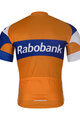 BONAVELO Kurzarm Fahrradtrikot - RABOBANK - Orange/Blau