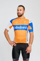 BONAVELO Kurzarm Fahrradtrikot - RABOBANK - Orange/Blau