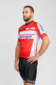 BONAVELO Kurzarm Fahrradtrikot - KATUSHA - Rot/Weiß