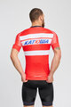 BONAVELO Kurzarm Fahrradtrikot - KATUSHA - Rot/Weiß