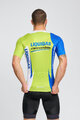 BONAVELO Kurzarm Fahrradtrikot - LIQUIGAS CANNONDALE - Blau/Grün/Weiß