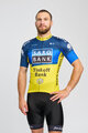 BONAVELO Kurzarm Fahrradtrikot - SAXO BANK TINKOFF - Blau/Gelb