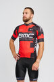 BONAVELO Kurzarm Fahrradtrikot - BMC - Rot/Schwarz