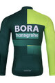 BONAVELO Langarm Fahrradtrikot für den Winter - BORA 2024 WINTER - Grün