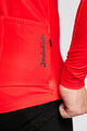 HOLOKOLO Langarm Fahrradtrikot für den Winter - STARLIGHT WINTER - Rot