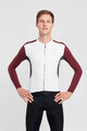 HOLOKOLO Fahrrad-Thermojacke - SPECIAL - Weiß/bordeaux