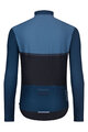 HOLOKOLO Langarm Fahrradtrikot für den Winter - STRIPES WINTER - Blau