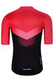 HOLOKOLO Kurzarm Fahrradtrikot - ARROW II - Rot/Schwarz