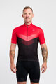 HOLOKOLO Kurzarm Fahrradtrikot - ARROW II - Rot/Schwarz