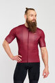 HOLOKOLO Kurzarm Fahrradtrikot - EYELET - bordeaux