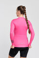 RIVANELLE BY HOLOKOLO Langarm Fahrradtrikot für den Sommer - VICTORIOUS ELITE - Rosa