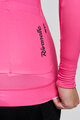 RIVANELLE BY HOLOKOLO Langarm Fahrradtrikot für den Sommer - VICTORIOUS ELITE - Rosa