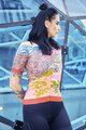 RIVANELLE BY HOLOKOLO Kurzarm Fahrradtrikot - FREE ELITE LADY LIMITED EDITION - Orange/mehrfarbig