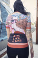 RIVANELLE BY HOLOKOLO Kurzarm Fahrradtrikot - FREE ELITE LADY LIMITED EDITION - Orange/mehrfarbig