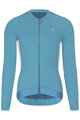 RIVANELLE BY HOLOKOLO Langarm Fahrradtrikot für den Winter - SPECIAL - Blau