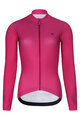 RIVANELLE BY HOLOKOLO Langarm Fahrradtrikot für den Winter - STARLIGHT WINTER  - Rosa