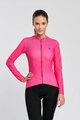 RIVANELLE BY HOLOKOLO Langarm Fahrradtrikot für den Winter - STARLIGHT WINTER  - Rosa