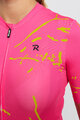 RIVANELLE BY HOLOKOLO Kurzarm Fahrradtrikot - PASSION - Rosa/Gelb