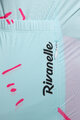 RIVANELLE BY HOLOKOLO Kurzarm Fahrradtrikot - PASSION - Blau/Rosa