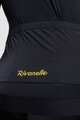 RIVANELLE BY HOLOKOLO Kurzarm Fahrradtrikot - GLAMOR - Schwarz/Beige