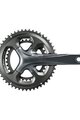 SHIMANO Kurbeln und Kettenblätter - TIAGRA 4700 172,5mm 50/34 - Grau