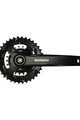 SHIMANO Kurbeln und Kettenblätter - ALTUS 175mm 36/22 - Schwarz