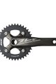 SHIMANO Kurbeln und Kettenblätter - ZEE M640 165mm - Schwarz