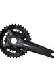 SHIMANO Kurbeln und Kettenblätter - ALTUS M210 175mm 36/22 - Schwarz